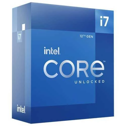 Intel Alder Lake Core TRAY i7 12700F 3.6Ghz 1700P 25Mb (65W) Novga Kutusuz İşlemci ürün görseli 1