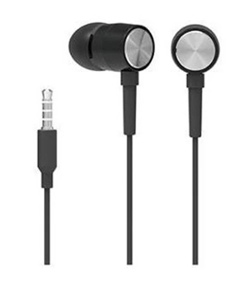 Hp DHH-1111-BK Kablolu Kulakiçi 3.5mm Jack Mikrofonlu Siyah Kulaklık ürün görseli 1