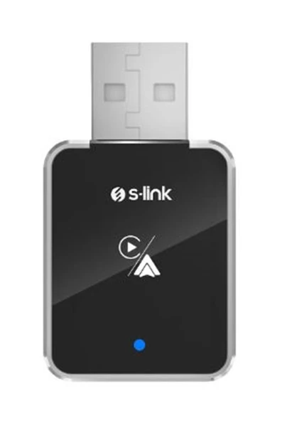 S-Link SL-CAR01 2in1 Android ve Apple Cihazlar Kablosuz Android Auto ve Carplay Adaptörü ürün görseli 1