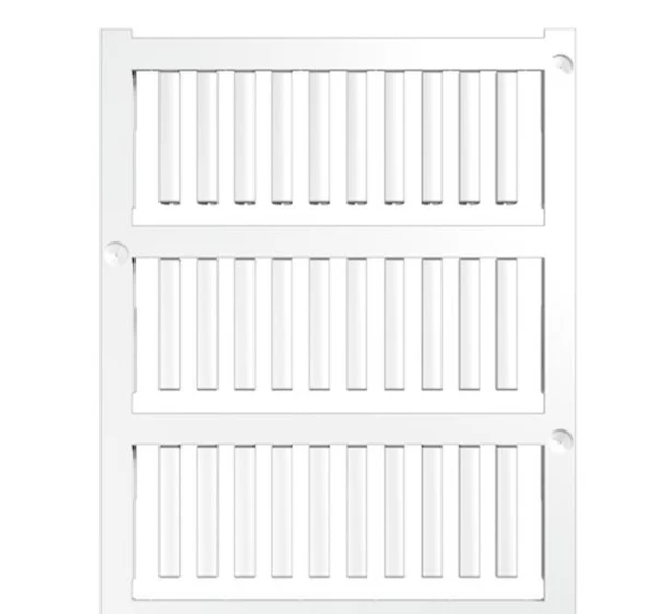 Weidmüller SF 1/21 MC NE WS V2,  SlimFix, İletken ve kablo işaretleri, 1,7 - 2,1 mm, 21 x 3,2 mm, beyaz- 1918630000 ürün görseli 1