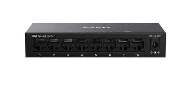 Tenda TEG2208D 8 Port 10-100-1000 Switch Cloud Yönetilebilir Çelik Kasa Switch ürün görseli 1