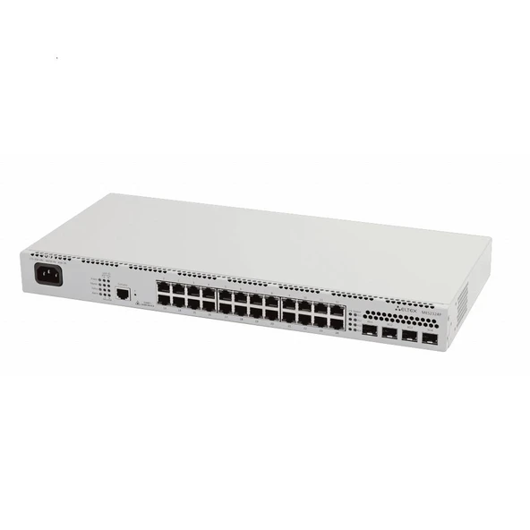 Eltex MES2324P 24 Port GigE PoE 380W  + 4x10G SFP+ L2+ Ethernet Access Switch ürün görseli 1