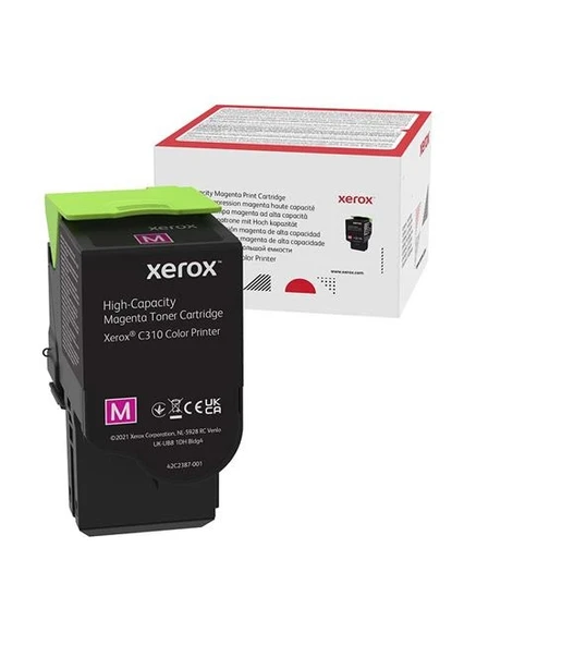 Xerox 006R04370 C310-C315 Yüksek Kapasite Magenta Kırmızı Toner 5.500 Sayfa ürün görseli 1