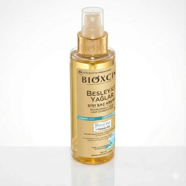 Bioxcin Besleyici Yağlar Sıvı Saç Kremi 9 Çiçek Yağı & Vitamin B3 ürün görseli 1