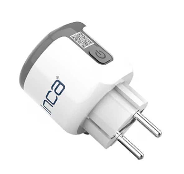 Inca IWA-283 16A Bluetooth Wi-Fi Akım Korumalı Akıllı Priz (Zamanlama,Geri Sayım,Sesle Kontrol,Güç) ürün görseli 1