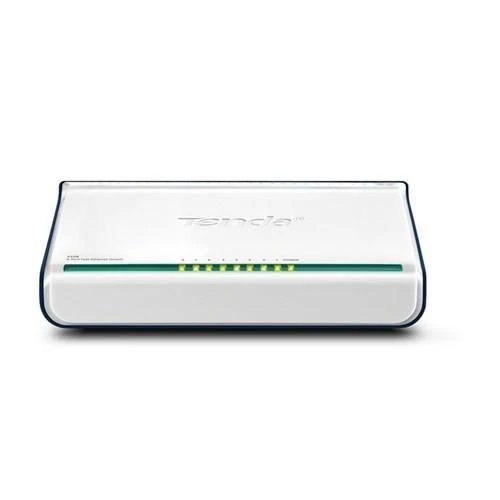 Tenda S108 8 Port 10-100 Mbps Switch Plastik Kasa ürün görseli 1
