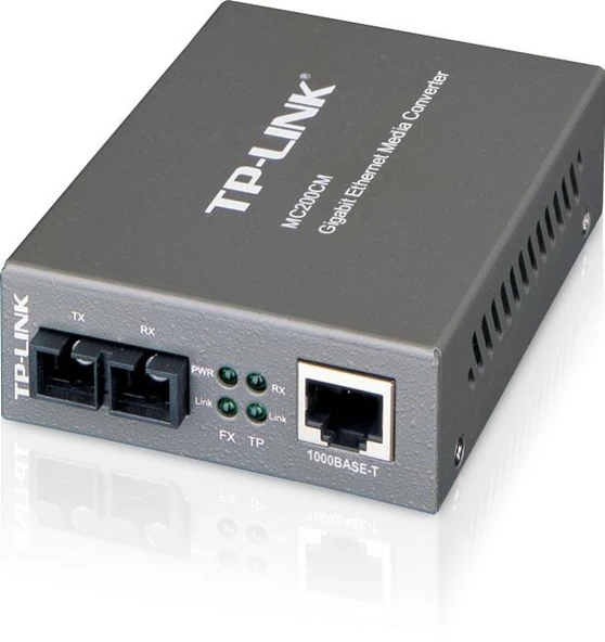 Omada Tp-Link MC200CM Gigabit Fast Ethernet Medya Dönüştürücü ürün görseli 1