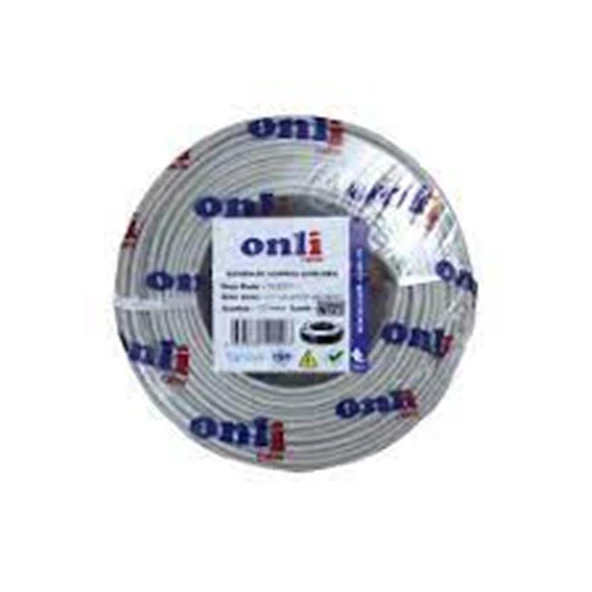 Ersan ER-0103 2X1 Liycy Cu 100 metre Sinyal Kontol Kablo ürün görseli 1