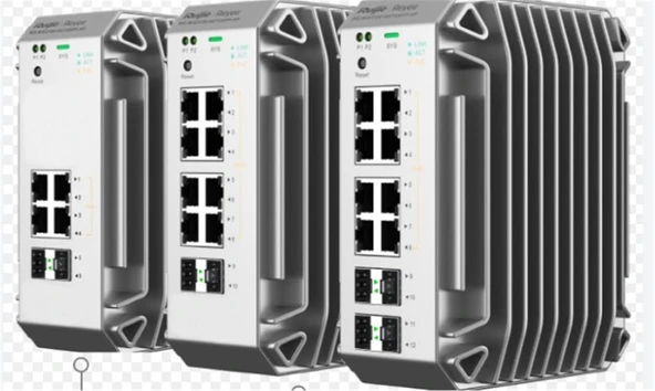 Reyee RG-NIS3100-4GT2SFP-HP 4 Port Poe+ 2 Port SFP 10-100-1000 Endüstriyel Switch ürün görseli 1