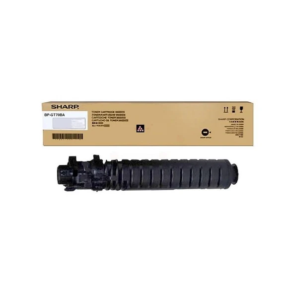 SHARP BP-GT70BA Black Siyah Orjinal Fotokopi Toneri BP-50c26-50c31-50c36-50c45-50c55 40.000 Sayfa ürün görseli 1