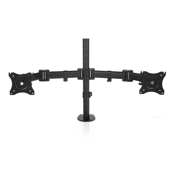 Dark DK-AC-VM26 13-27" 2 Adet Monitör Takılabilen,Yüksek A.Max.8KG Destekli,Kablo Kanallı,360°Döne ürün görseli 1
