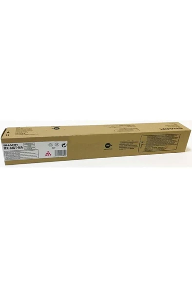 SHARP MX-61GTMA Magenta Kırmızı Orjinal Fotokopi Toneri MX-2630-2651-3050-3550-3070 24.000 Sayfa ürün görseli 1