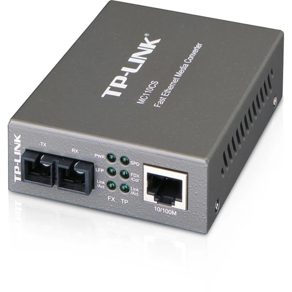 Omada Tp-Link MC110CS Megabit Fast Ethernet Medya Dönüştürücü ürün görseli 1
