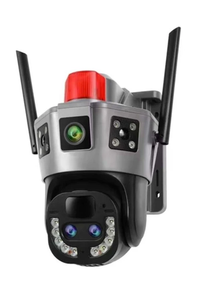 OKam O-Kam 4445 Wifi 10X Optik Zoom PTZ Kamera Gri ürün görseli 1