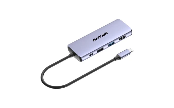 Hiksemi HS-HUB-DS8 Type-C To HDMI+USB3-3+USB2+SD-TF+PD Çoklayıcı ürün görseli 1