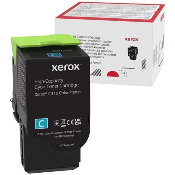 Xerox 006R04369 C310-C315 Yüksek Kapasite Cyan Mavi Toner 5.500 Sayfa ürün görseli 1