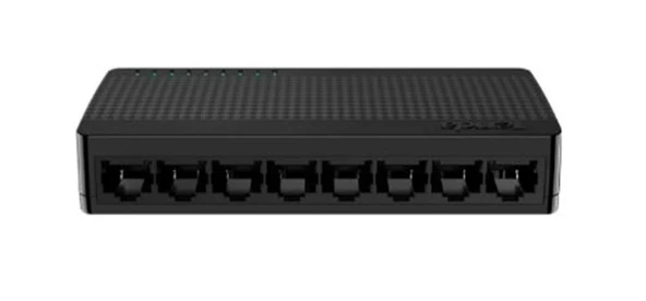 Tenda SG108M 8 Port 10-100-1000 Mbps Switch Plastik Kasa ürün görseli 1