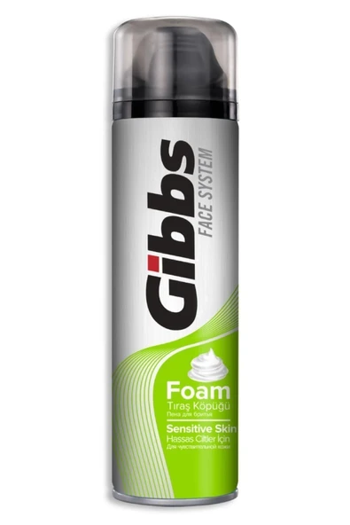 Gibbs Tıraş Köpüğü Sensetive 200 ml Hassas Tıraş ürün görseli 1