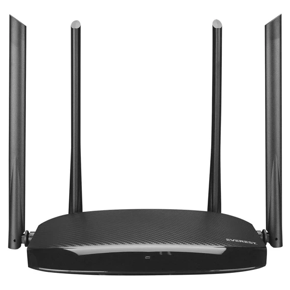 Everest EWR-AC5-V3 AC1200Mbps DualBand 4-6dBi Anten WISP+AP+Repeater Destekli Kablosuz Wifi Router ürün görseli 1