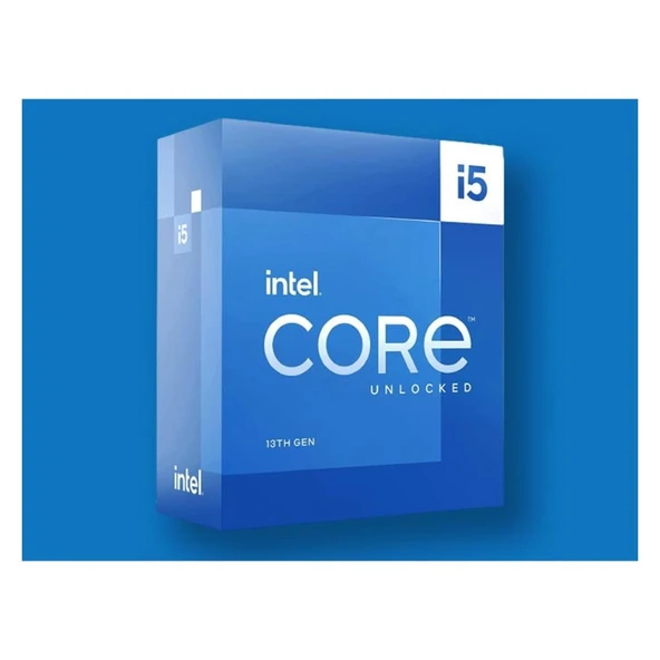 Intel Core i5 13400F TRAY 2.5GHz (Turbo 4.48GHz) 20MB Cache LGA1700 13.Nesil Kutusuz İşlemci ürün görseli 1