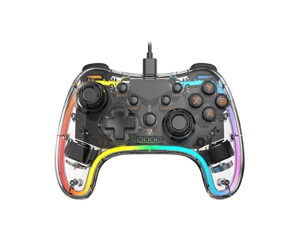 Frisby FGP-3852KT Usb Android Tv Pv-Ps3 Nintendo RGB Işıklı Game Pad ürün görseli 1