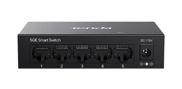 Tenda TEG2205D 5 Port 10-100-1000 Switch Cloud Yönetilebilir Çelik Kasa Switch ürün görseli 1