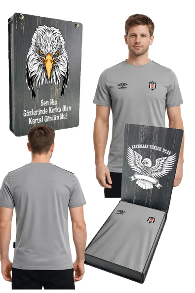Beşiktaş Umbro Beşiktaş Antrenman T-Shirt Pamuklu 25/26 UV Kutu Hediyeli ürün görseli 1