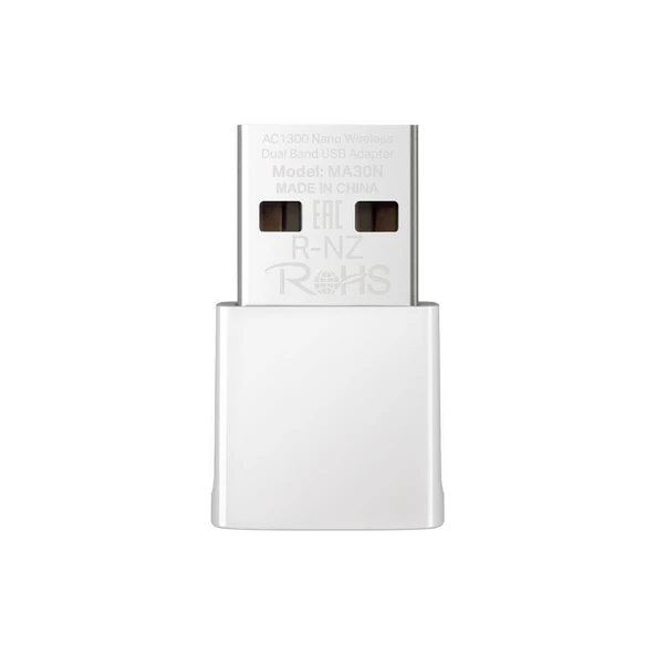 Tp-Link Mercusys MA30N AC1300 Nano Kablosuz USB Adaptör ürün görseli 1