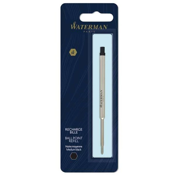 Waterman Tükenmez Kalem Yedeği Medium Siyah S0944480 ürün görseli 1