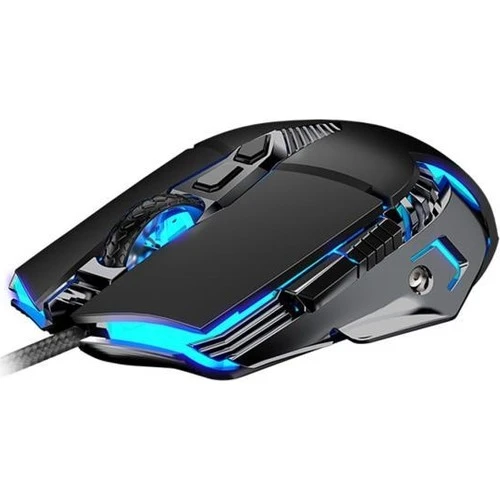 Hadron G400 Bluetooth Oyuncu Mouse Type-C Port Şarjlı + Led Ekran Rgb 1600Dpi Sessiz Siyah ürün görseli 1