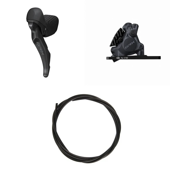 SHIMANO GRX BR-RX410(F),ST-RX610(L) ÖN DISK FREN SETİ ürün görseli 1