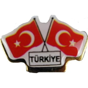 Vatan Rozet İkili Bayraklı Türkiye VT628 ürün görseli 1