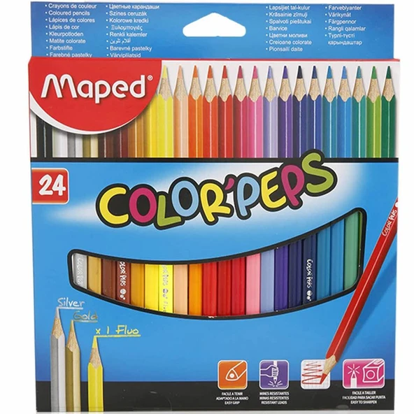 Maped Kuru Boya Color Pep s 183224ZV ürün görseli 1