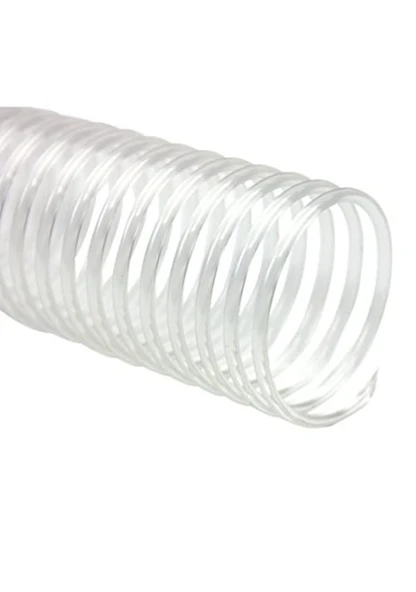 Kayreb Spiral Plastik Helezon 100 LÜ 14 MM Şeffaf ürün görseli 1