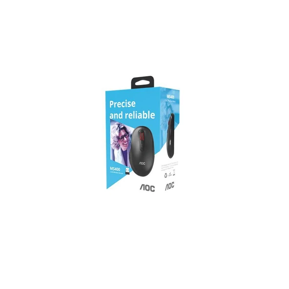 AOC MS400B-LA 2.4G Kablosuz Mouse ürün görseli 1