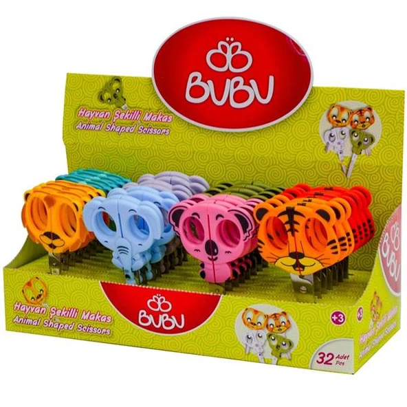 Bu-Bu Makas Hayvanlı BUBU-MK0003 ürün görseli 1