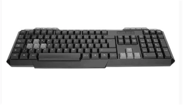 Everest KM-1435 Siyah Usb Q Multimedia Klavye + Mouse Set ürün görseli 1