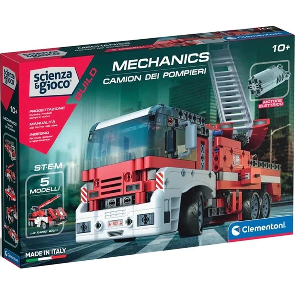 Clementoni Mekanik Laboratuvarı İtfaiye Aracı 75068TR ürün görseli 1
