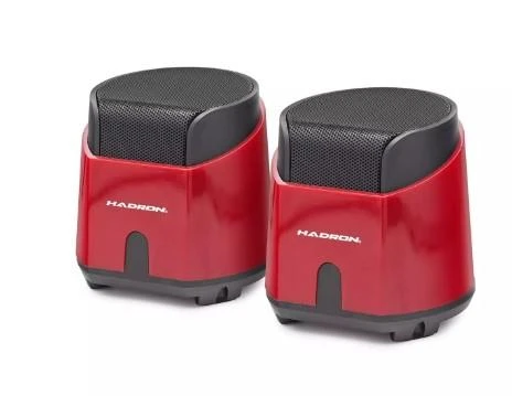 Hadron HD6024 Speaker Pc Siyah 8.5-9-9 cm ürün görseli 1
