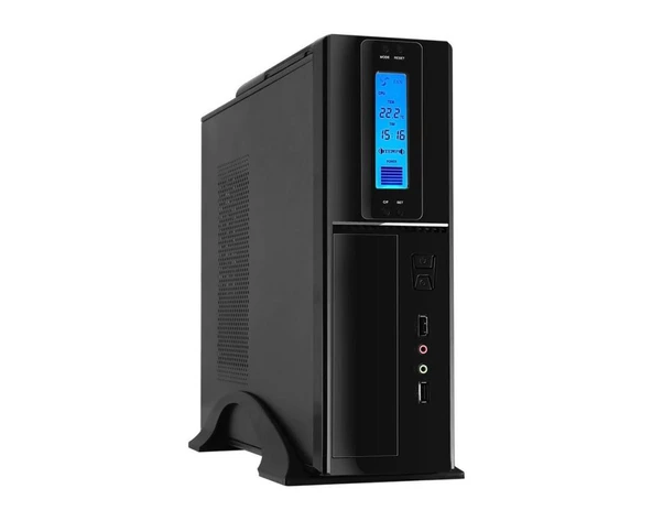 Frisby FC-S6020B USB 300w Siyah Slim Matx Bilgisayar Kasası ürün görseli 1