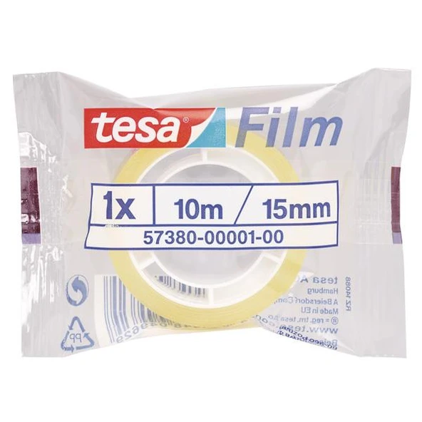 Tesa Film Standart Şeffaf 10x15 57380-00001-00 ürün görseli 1
