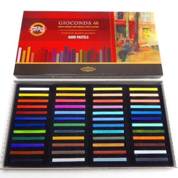 Koh-i Noor Set Of Artist´s Dry Chalks Carre 8586 48 ürün görseli 1