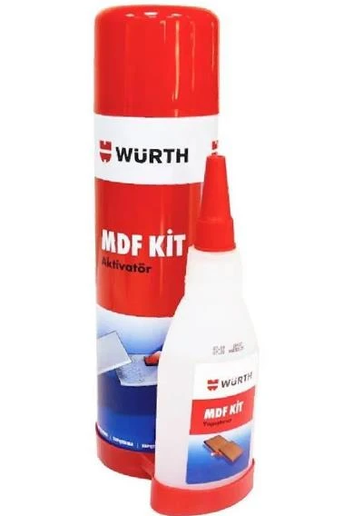 Würth Mdf Kit Aktivatör Hızlı Yapıştırıcı 100 ml+500 ml( 0892100444028 24 ) ürün görseli 1
