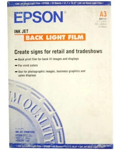 Epson Inkjet Back Light Film A3 10 AD ürün görseli 1