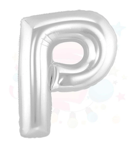 Nedi Balon Folyo 40 Harf Gümüş P 01360 ürün görseli 1