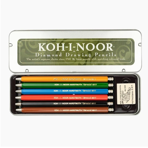 Koh-i Noor Set Of Mechanical Pencils 5217 6 ürün görseli 1