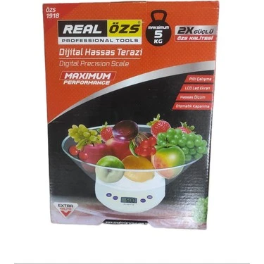 Real Özs Digital Hassas Terazi 5kg özs-1918 ürün görseli 1