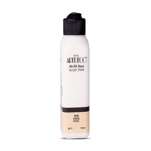 Artdeco Akrilik Boya 140 ML Krem 070R-3646 ürün görseli 1