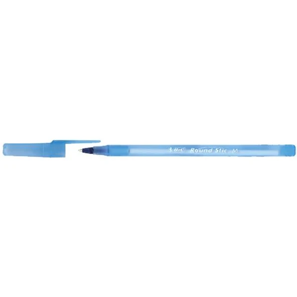 Bic Tükenmez Kalem Round Stick 1.0 MM 60 Lı Mavi ürün görseli 1