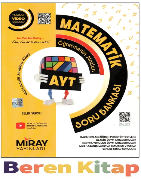 Miray AYT Matematik Soru Bankası 2025 Basım ürün görseli 1
